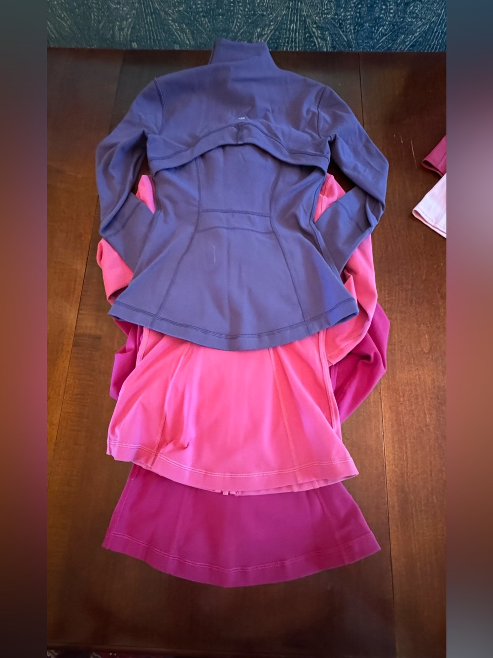 Lululemon Women's Magenta, Light Pink & Purple Zip-Up Jackets - Picture 2 of 3
